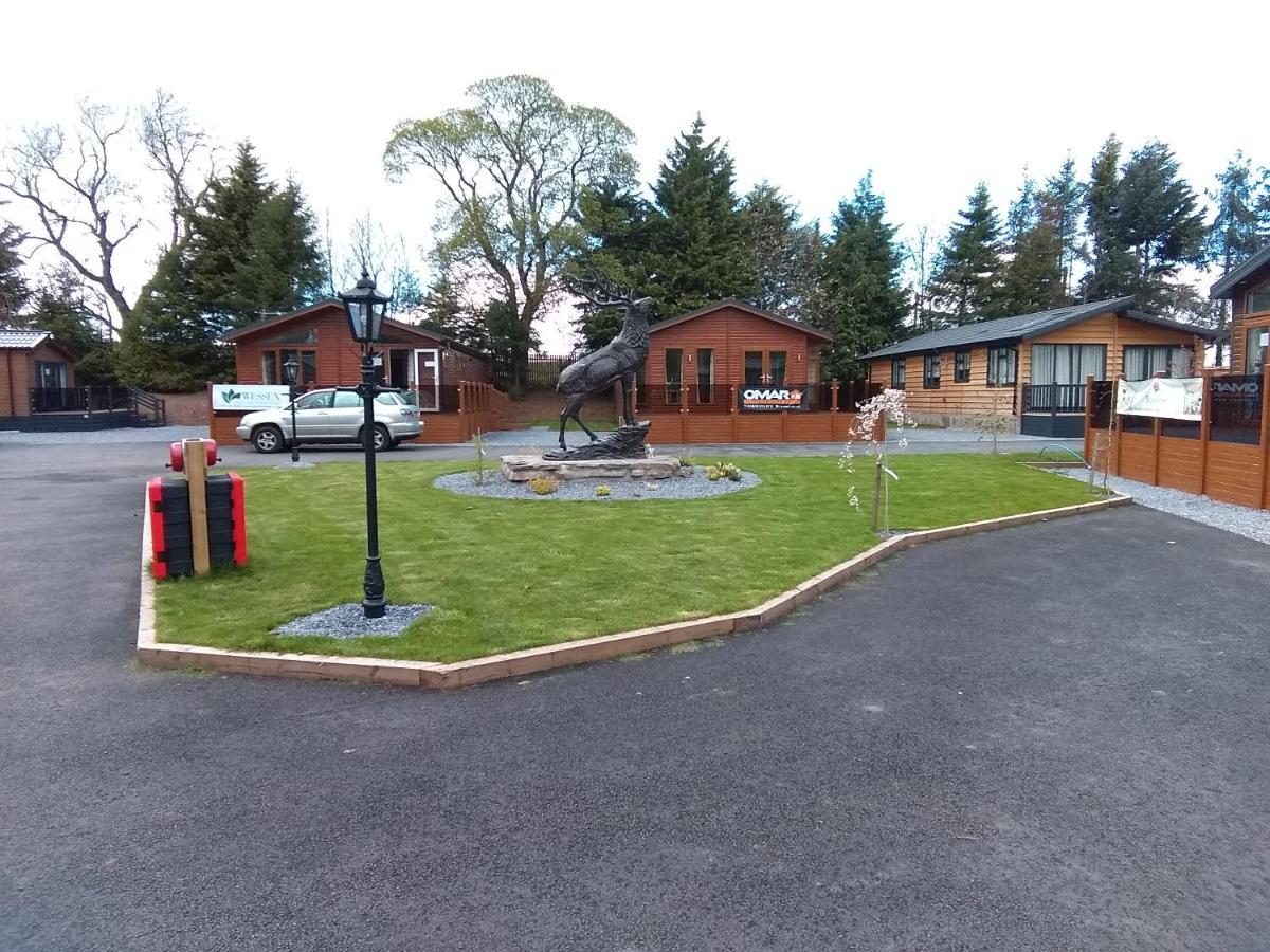 12 Burnside Lodge Auchterarder Exterior foto